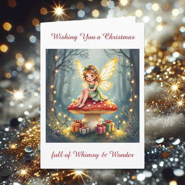 Christmas full of Whimsy and Wonder | Holiday Poem Card (Creator Uploaded)