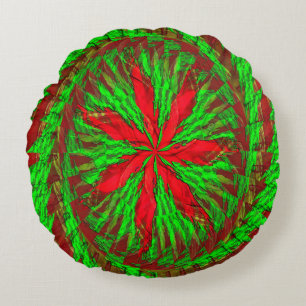 Christmas fun..... round pillow