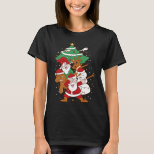 Christmas Fun Santa Deer Elf Ginger T-Shirt