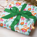 Christmas Fun Summer Tropical Beach Swimming Santa Wrapping Paper<br><div class="desc">This modern design features a summer Santa swimming and eating watermelon. Perfect for tropical summer Christmas #christmas #summerchristmas #tropicalchristmas #holidays #santa #giftwrap #giftwrapping #giftwrappingsupplies #wrappingpaper</div>