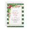 Christmas Function Invitation - Green Stripes