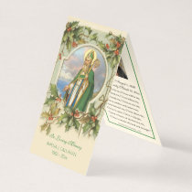 Christmas Funeral Irish Prayer Holy Card