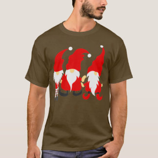 Christmas Funny Gnomes 136 T-Shirt