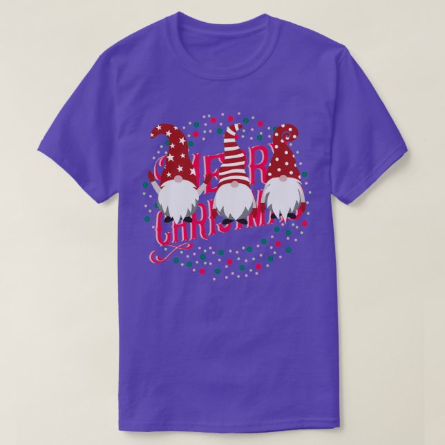 Christmas funny gnomes 73  T-Shirt (Design Front)