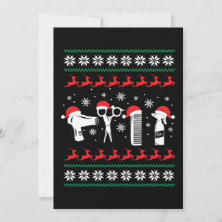 Christmas Funny Hairdresser Xmas Holiday Gift