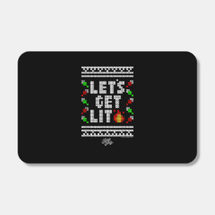 Christmas Funny - Let's Get Lit Matchboxes