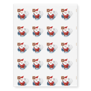 Christmas Funny Men Women Kids Temporary Tattoos
