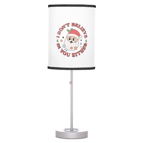 Christmas Funny Santa  Table Lamp