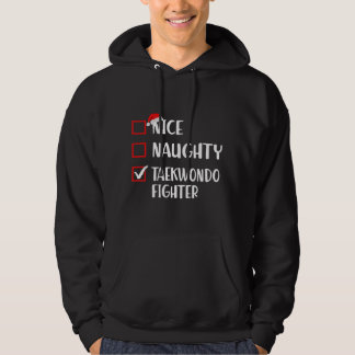 Christmas Funny Taekwondo Hoodie