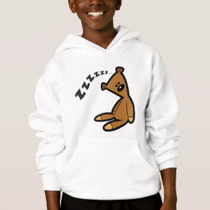 Christmas Funny teddy bear Sleep Mode Hoodie