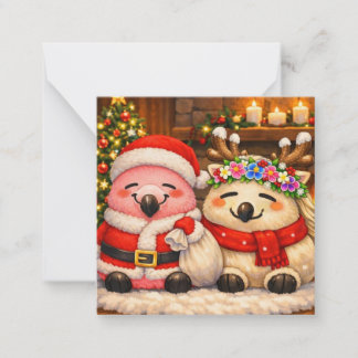 Christmas Fura-min&Friends★ Note Card