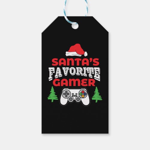 Christmas Gamer Computer Console Games Gift Tags