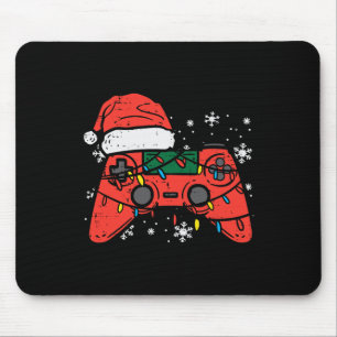 Christmas Gamer Controller Xmas Boys Kids Youth Me Mouse Pad