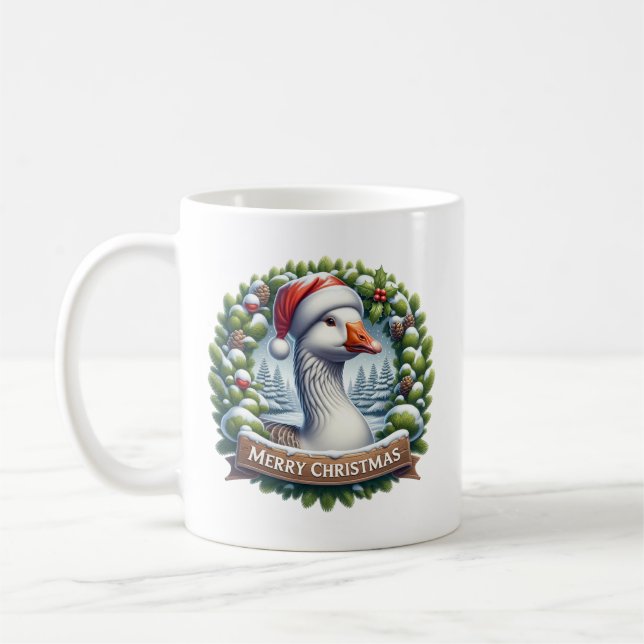 Christmas Gans Coffee Mug (Left)
