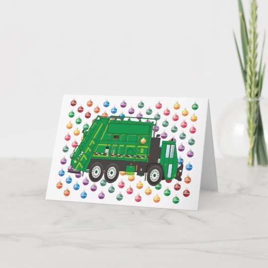 christmas garbage truck video