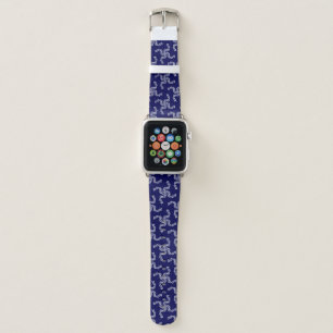 Christmas Garland Blue, Christmas Decoration, Xmas Apple Watch Band