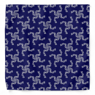 Christmas Garland Blue, Christmas Decoration, Xmas Bandana