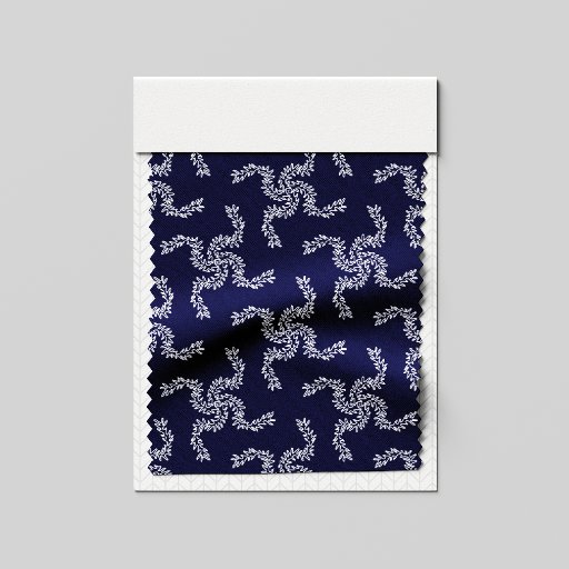 Christmas Garland Blue, Christmas Decoration, Xmas Fabric