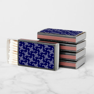 Christmas Garland Blue, Christmas Decoration, Xmas Matchboxes