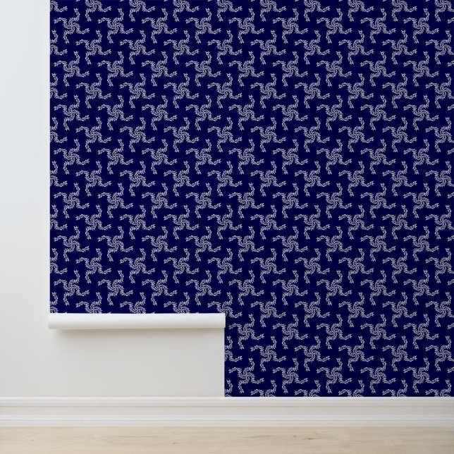 Christmas Garland Blue, Christmas Decoration, Xmas Wallpaper (Application)
