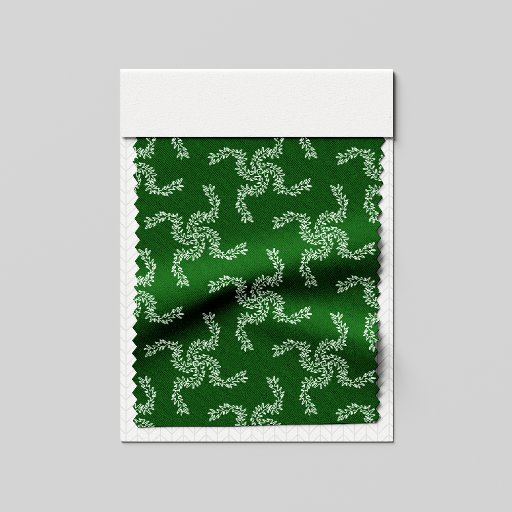 Christmas Garland Green, Christmas Decoration Fabric