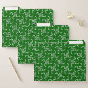 Christmas Garland Green, Christmas Decoration File Folder