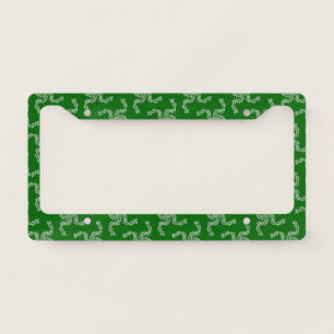 Christmas Garland Green, Christmas Decoration License Plate Frame