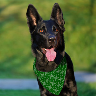 Christmas Garland Green, Christmas Decoration Pet Bandana Collar