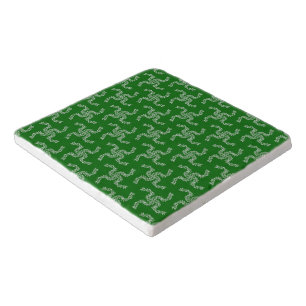 Christmas Garland Green, Christmas Decoration Trivet