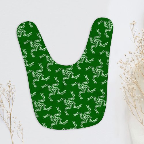 Christmas Garland Green Christmas Decoration Xma Baby Bib