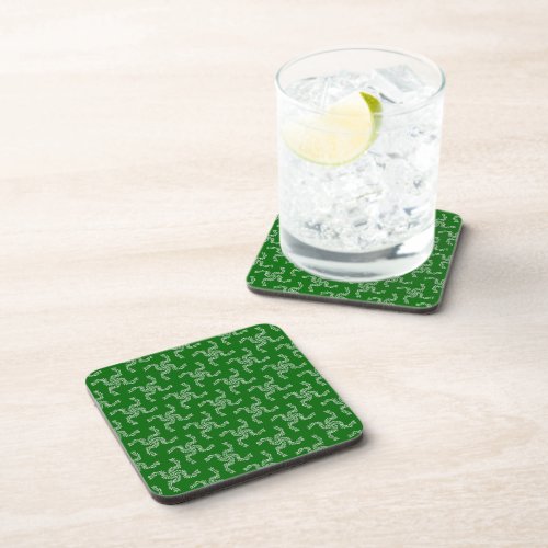 Christmas Garland Green Christmas Decoration Xma Beverage Coaster