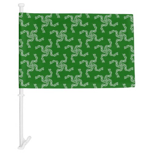 Christmas Garland Green Christmas Decoration Xma Car Flag