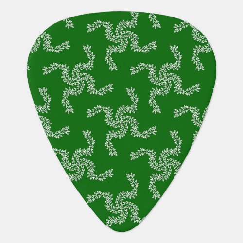 Christmas Garland Green Christmas Decoration Xma Guitar Pick