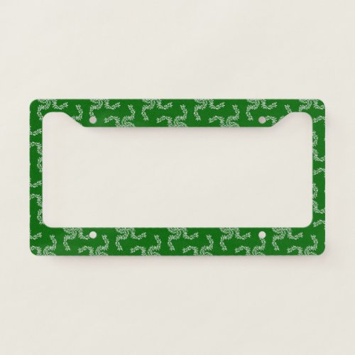 Christmas Garland Green Christmas Decoration Xma License Plate Frame