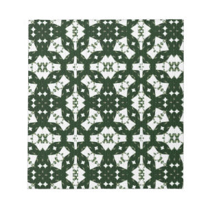 Christmas Garland Green Notepad