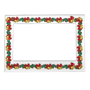 Christmas Garland Magnetic Frame