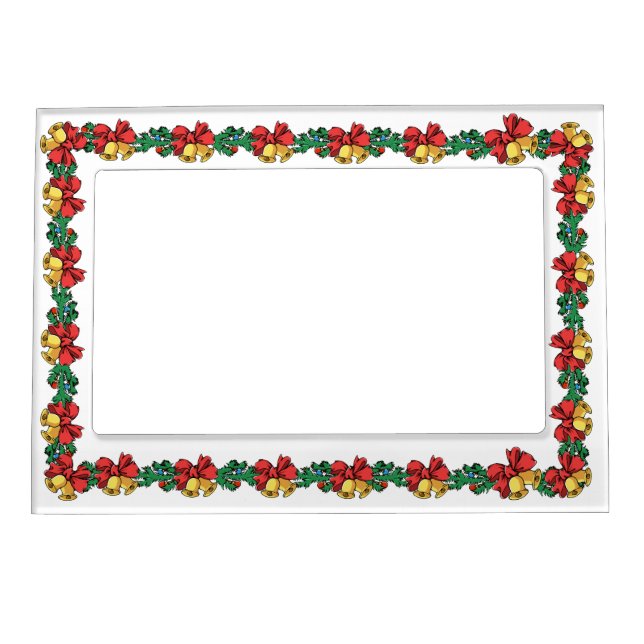 Christmas Garland Magnetic Frame (Front)