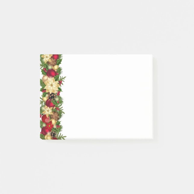 Christmas Garland  Post-it Notes (Front)