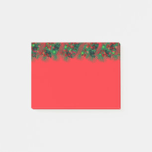 Christmas Garland Post-it Notes