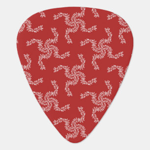 Christmas Garland Red, Christmas Decoration, Xmas Guitar Pick
