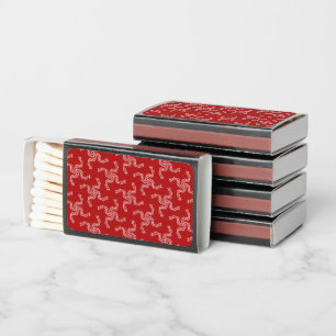 Christmas Garland Red, Christmas Decoration, Xmas Matchboxes