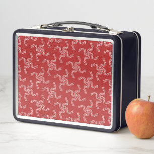 Christmas Garland Red, Christmas Decoration, Xmas Metal Lunch Box