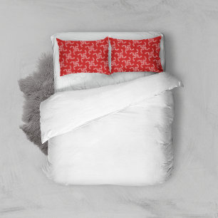 Christmas Garland Red, Christmas Decoration, Xmas Pillow Case