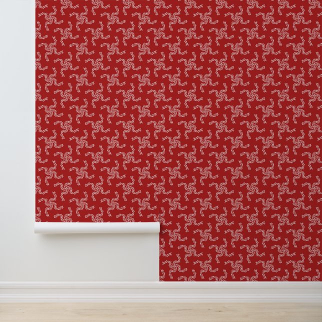Christmas Garland Red, Christmas Decoration, Xmas Wallpaper (Application)
