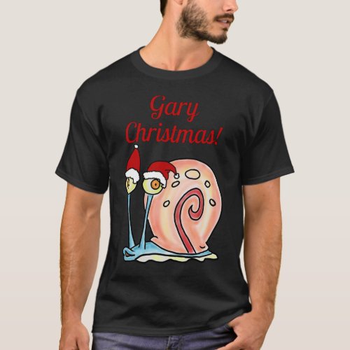 Christmas Gary Spongebob521png521 T_Shirt