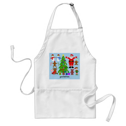 Christmas Gathering 3 Apron