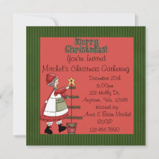Christmas Gathering Invitations