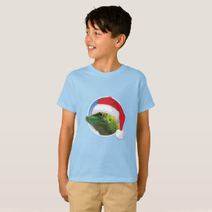 Christmas Gecko - Kids' Basic T-Shirt