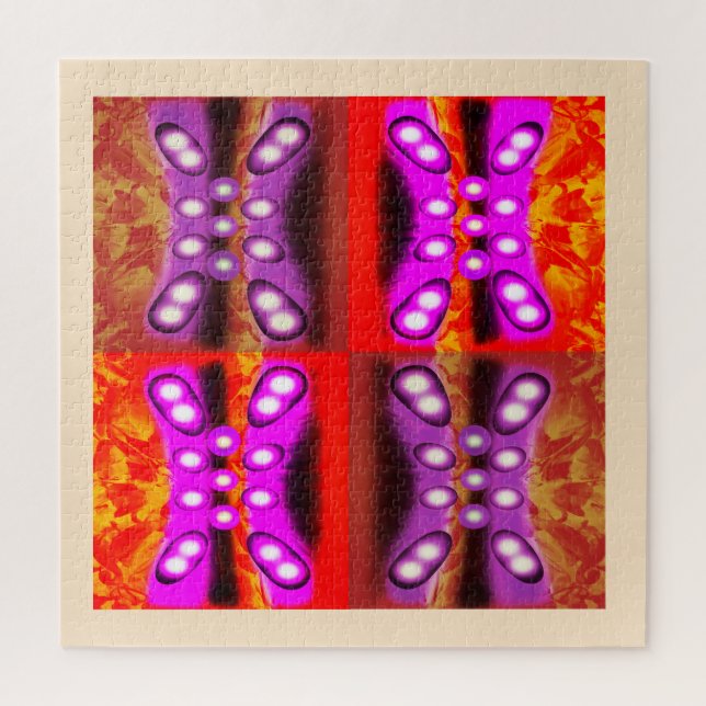 Christmas gems art jigsaw puzzle (Vertical)