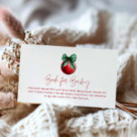 Christmas Gender Neutral Books for Baby Enclosure Card<br><div class="desc">Invite guests to bring a book instead of a card with this festive Christmas-themed 'Books for Baby' request card. Perfect for adding holiday cheer to your baby shower while creating a special library for the little one! Matching items in our store Cava party design</div>